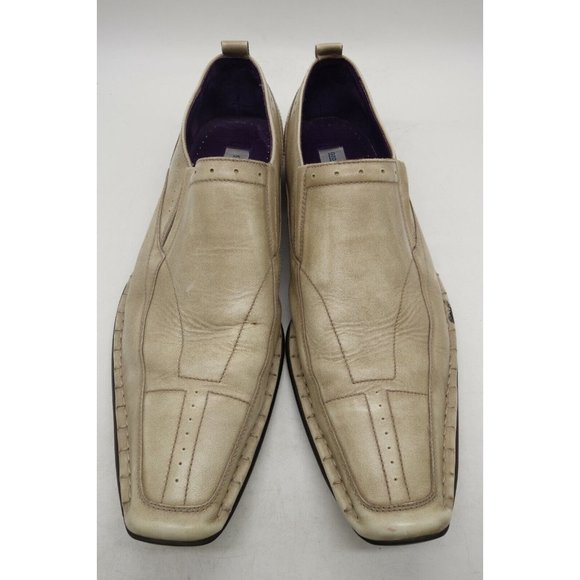 Giorgio Brutini Beige Leather Slip On Driving Loafers Shoes Men\'s 13 M main image 12